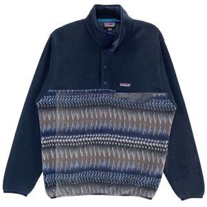 Patagonia Synchilla Snap-T Pullover M's Small Laughing Waters Blue 25580 EUC